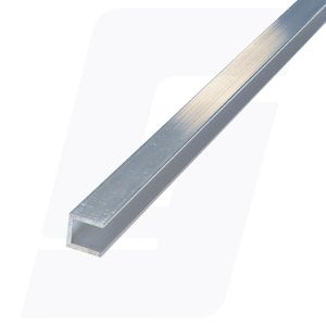 Alu. u-profiel 15 x 15 x 2 mm 200cm