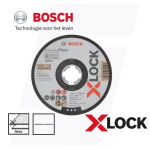 X-Lock 10 stuks slijpschijf 125x1,0