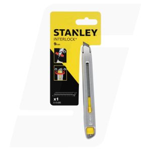 Afbreekmes Stanley 9 mm metaal